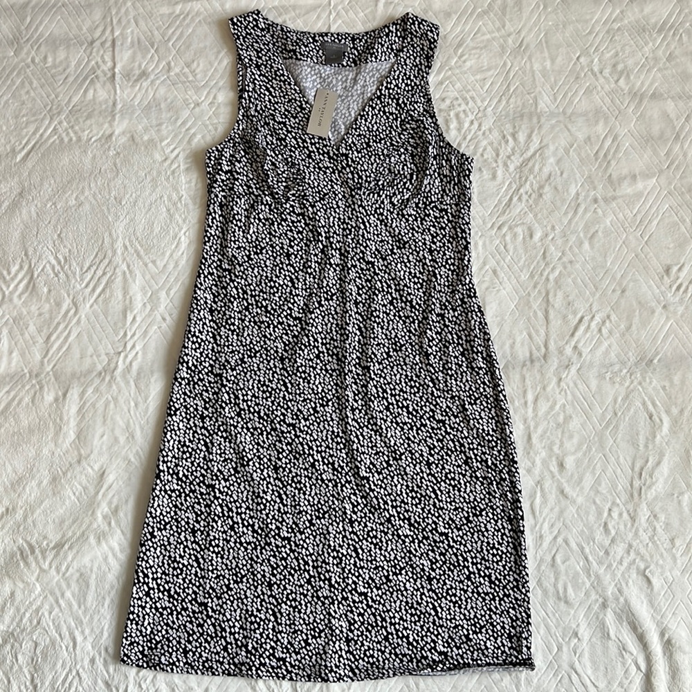 NWT Anne Taylor Black‎ and White Dress in Small
